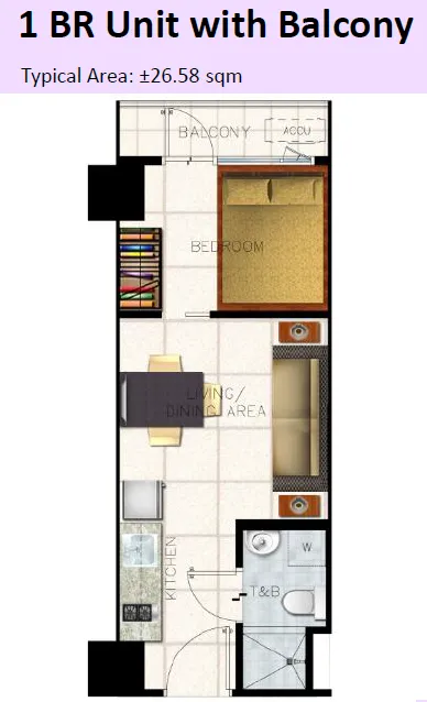 https://manilacondohub-smdc.com/images/properties/s/unit-layouts/01 - S - 1BR with balcony (+26.58sqm).webp